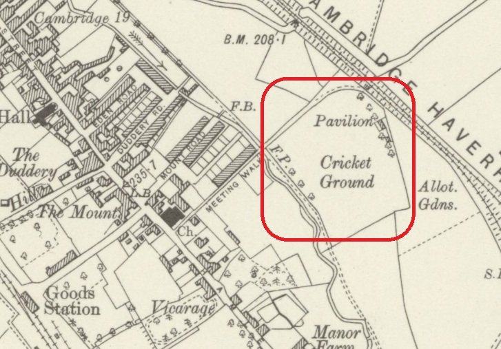Haverhill - Hamlet Croft : Map credit National Library of Scotland